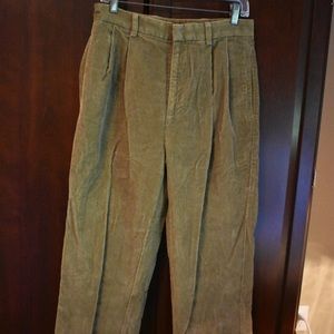 Boyfriend Fit Corduroy Pants